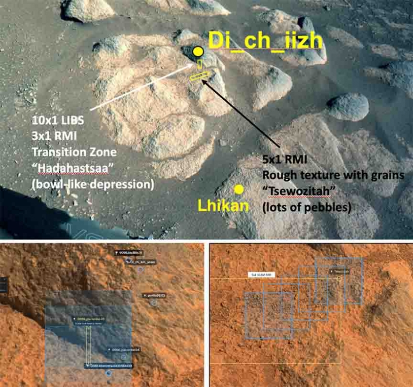 Persy La roche martienne « Di_Ch_iizh », cible d’investigations poussé